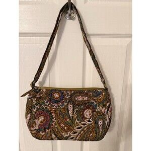 Vera Bradley essential crossbody paisley quilted purse bag Colorful Women’s NWOT
